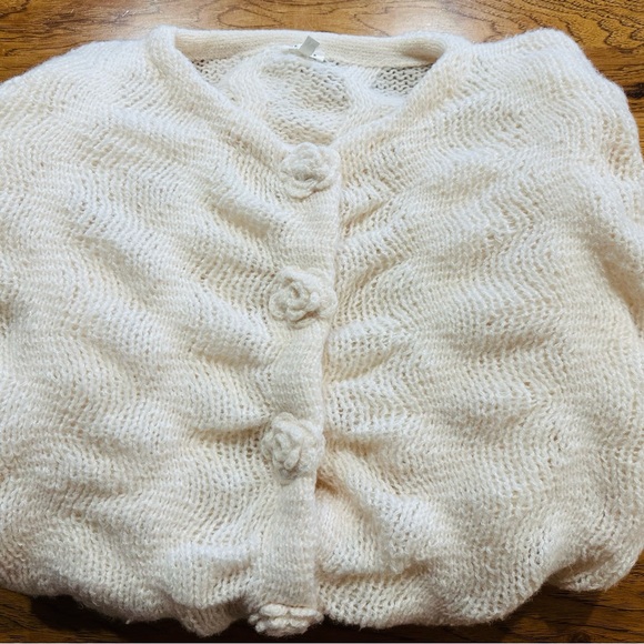 Moon Sky Chunky Knit Cardigan - L - Picture 2 of 5